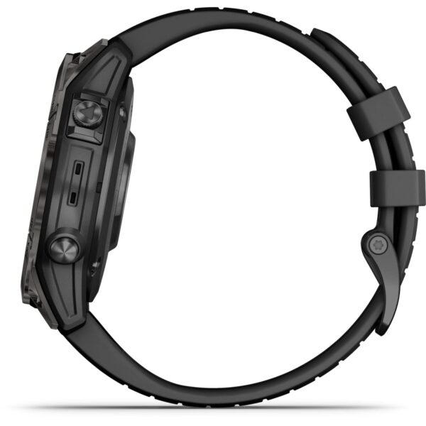 Garmin Fenix 7 Pro Sapphire Solar GPS Smartwatch - 47mm - Carbon/Grau – Bild 3