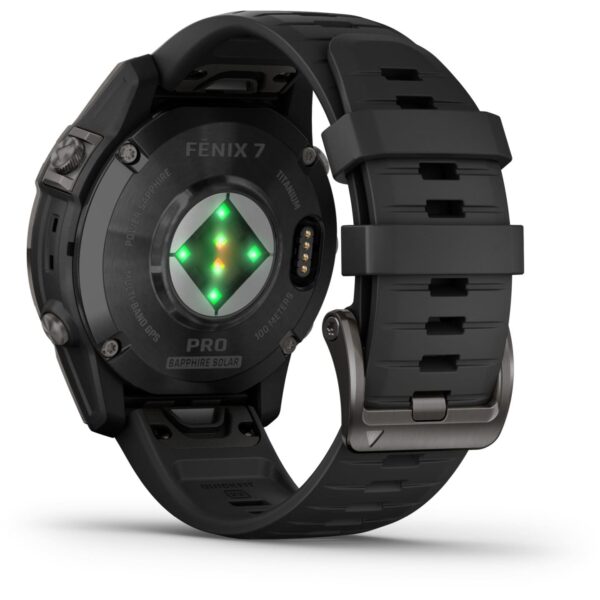 Garmin Fenix 7 Pro Sapphire Solar GPS Smartwatch - 47mm - Carbon/Grau – Bild 5