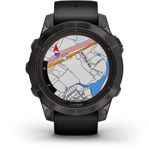 Garmin Fenix 7 Pro Sapphire Solar GPS Smartwatch - 47mm - Carbon/Grau – Bild 7