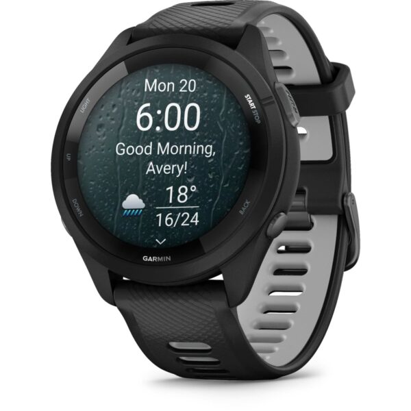 Garmin Forerunner 265 GPS Laufuhr - weiß/dunkelblau – Bild 2