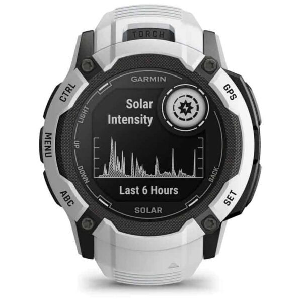 Garmin Instinct 2X Solar GPS Smartwatch Standard Edition - steinweiss – Bild 6