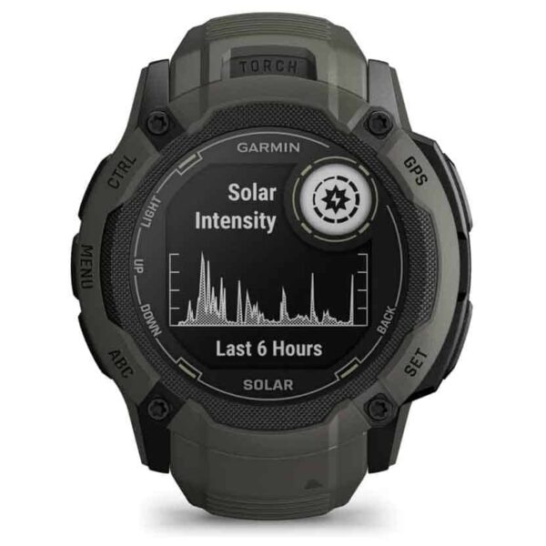 Garmin Instinct 2X Solar GPS Smartwatch Standard Edition - moosgrün – Bild 3