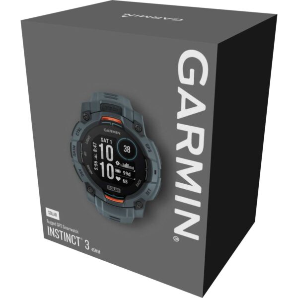 Garmin Instinct 3 Solar GPS Smartwatch - 45mm - Twilight – Bild 4