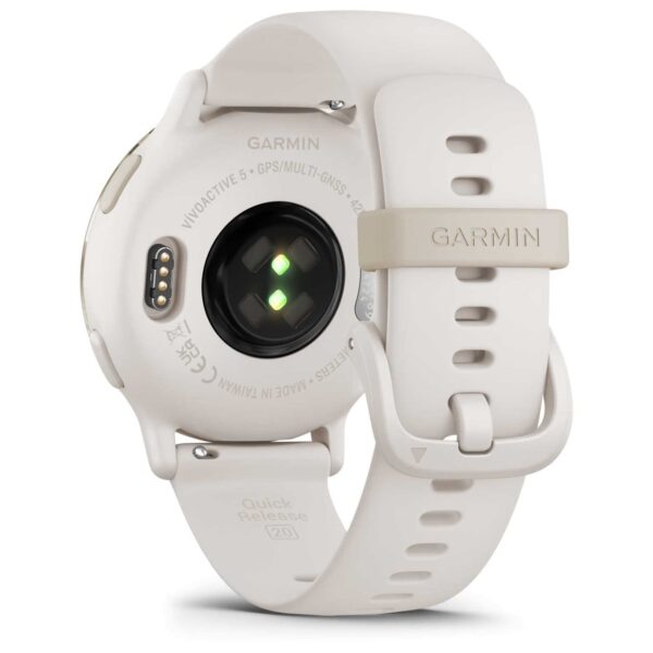 Garmin vivoactive 5 GPS Smartwatch - Elfenbein/Cremegold – Bild 7