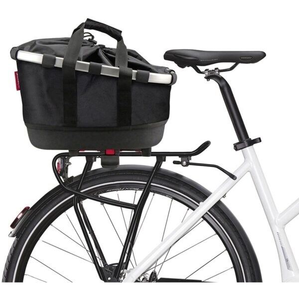 KLICKfix Bikebasket GT Uniklip 2 - Fahrradkorb - fleur black – Bild 2