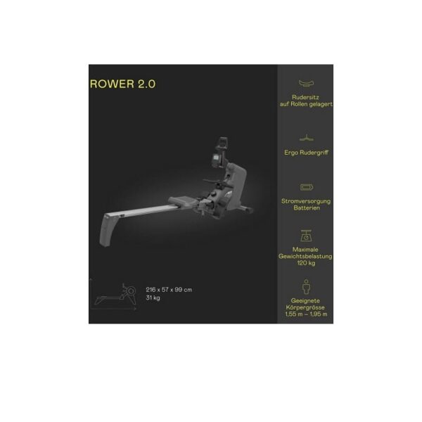 Kettler Axos Rower 2.0 - 2023 – Bild 2