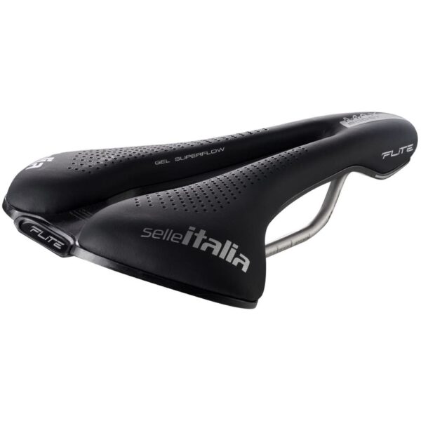 Selle Italia Max Flite Boost Gel Sattel - Superflow | TI 316 - L3 | schwarz – Bild 4