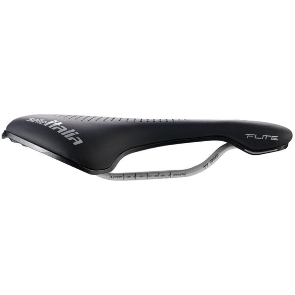 Selle Italia Max Flite Boost Gel Sattel - Superflow | TI 316 - L3 | schwarz – Bild 5