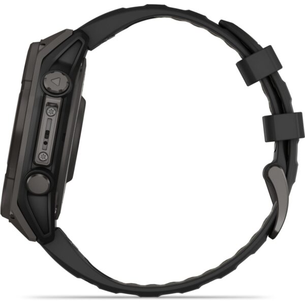 Garmin fenix 8 Sapphire Solar GPS Smartwatch - 47mm - Graphit/Carbon Gray Titan DLC – Bild 6