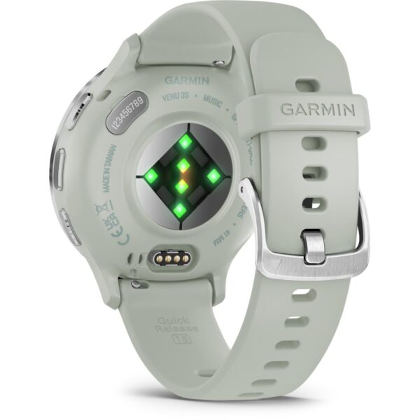 Garmin Venu 3S GPS Smartwatch - salbeigrau/silber – Bild 2