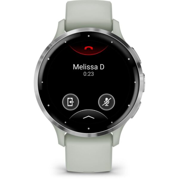 Garmin Venu 3S GPS Smartwatch - salbeigrau/silber – Bild 4